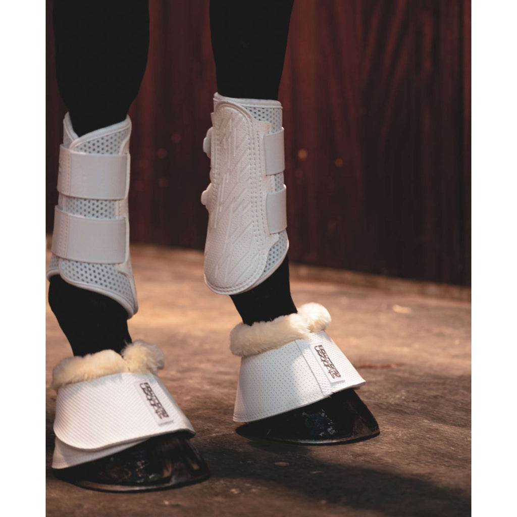 Stübben Scarpe da ginnastica flessibili Airflow Bianco