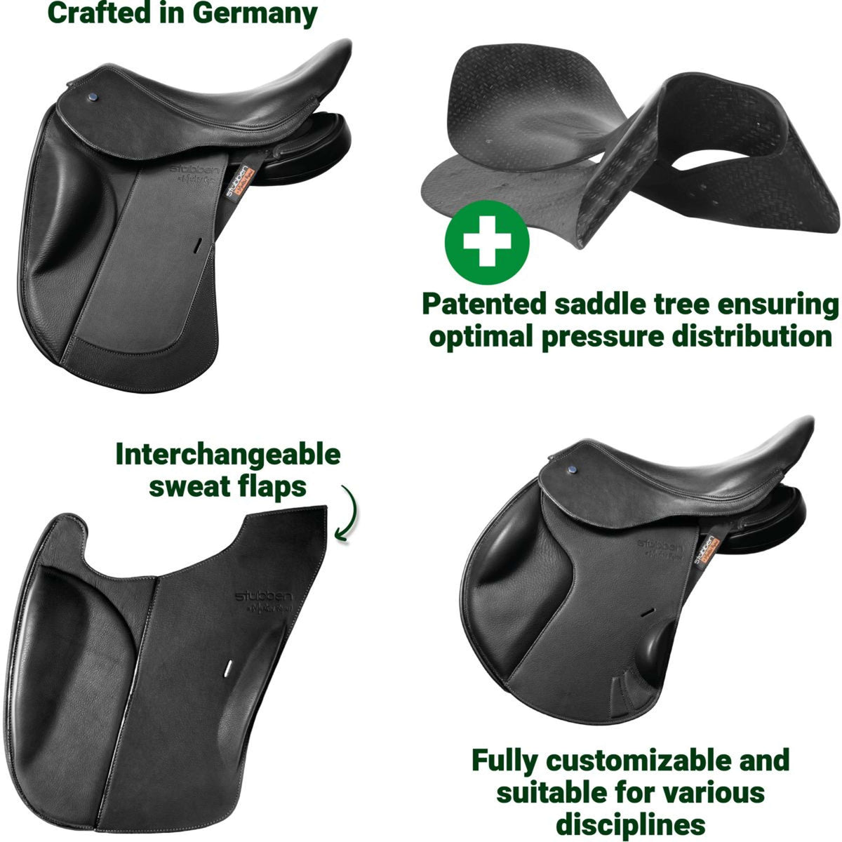Stübben Sella da Salto REVsport Nero