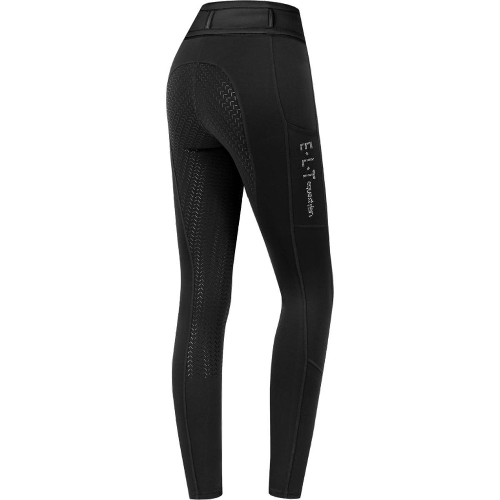 ELT Leggings da Equitazione Ella Glam Nero