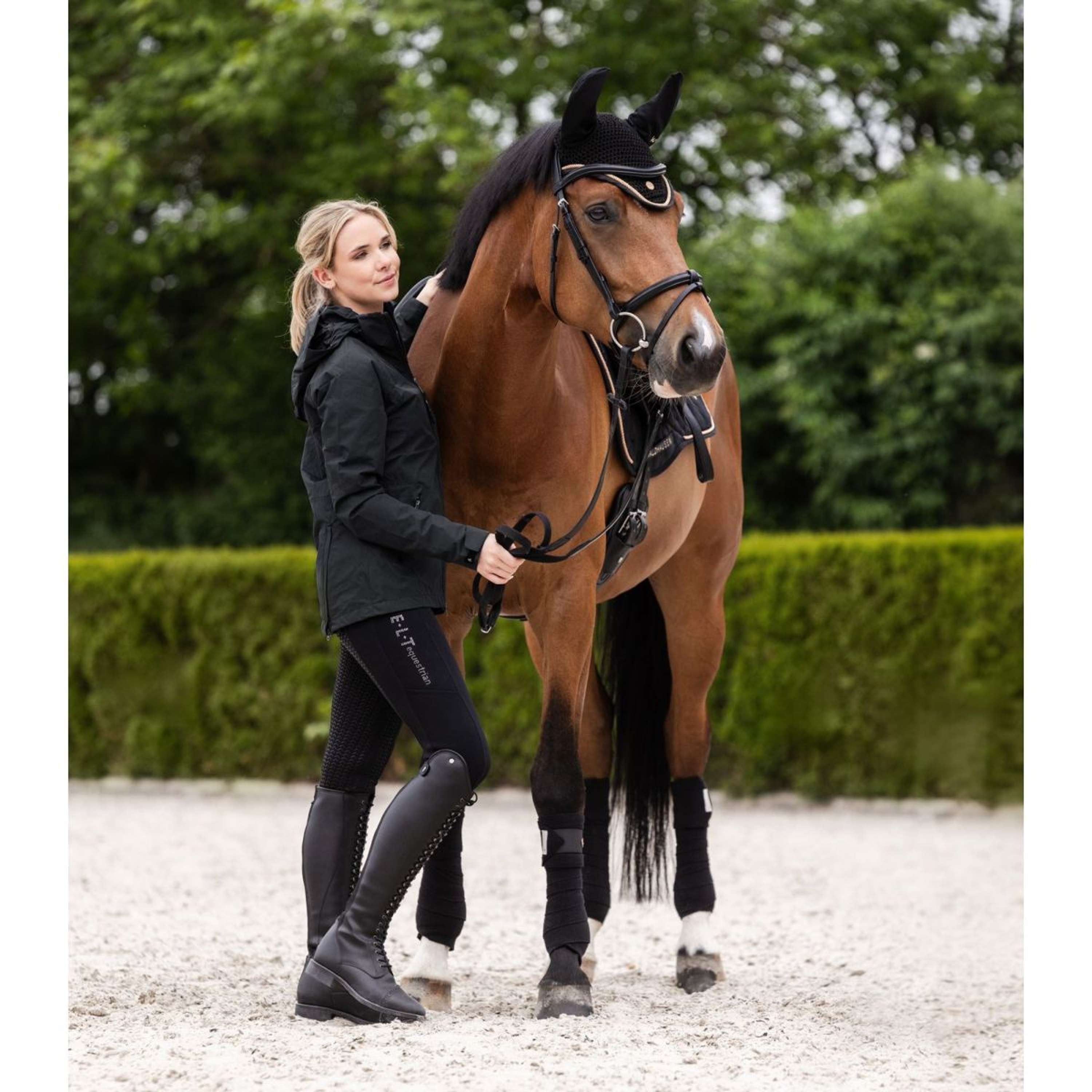 ELT Leggings da Equitazione Ella Glam Nero