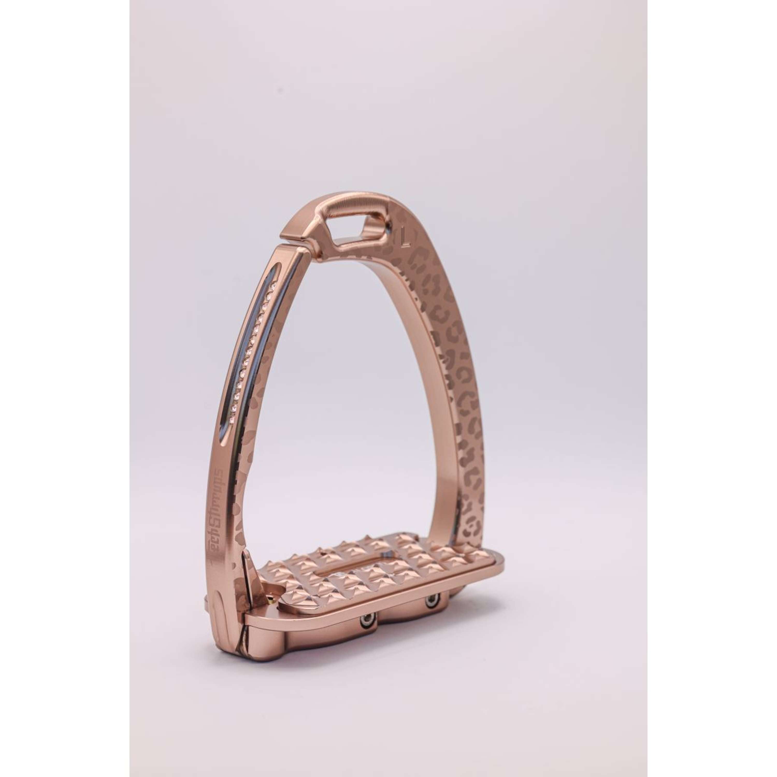 Tech Stirrups Staffe Venice Sloped EVO Leopard Rosegold