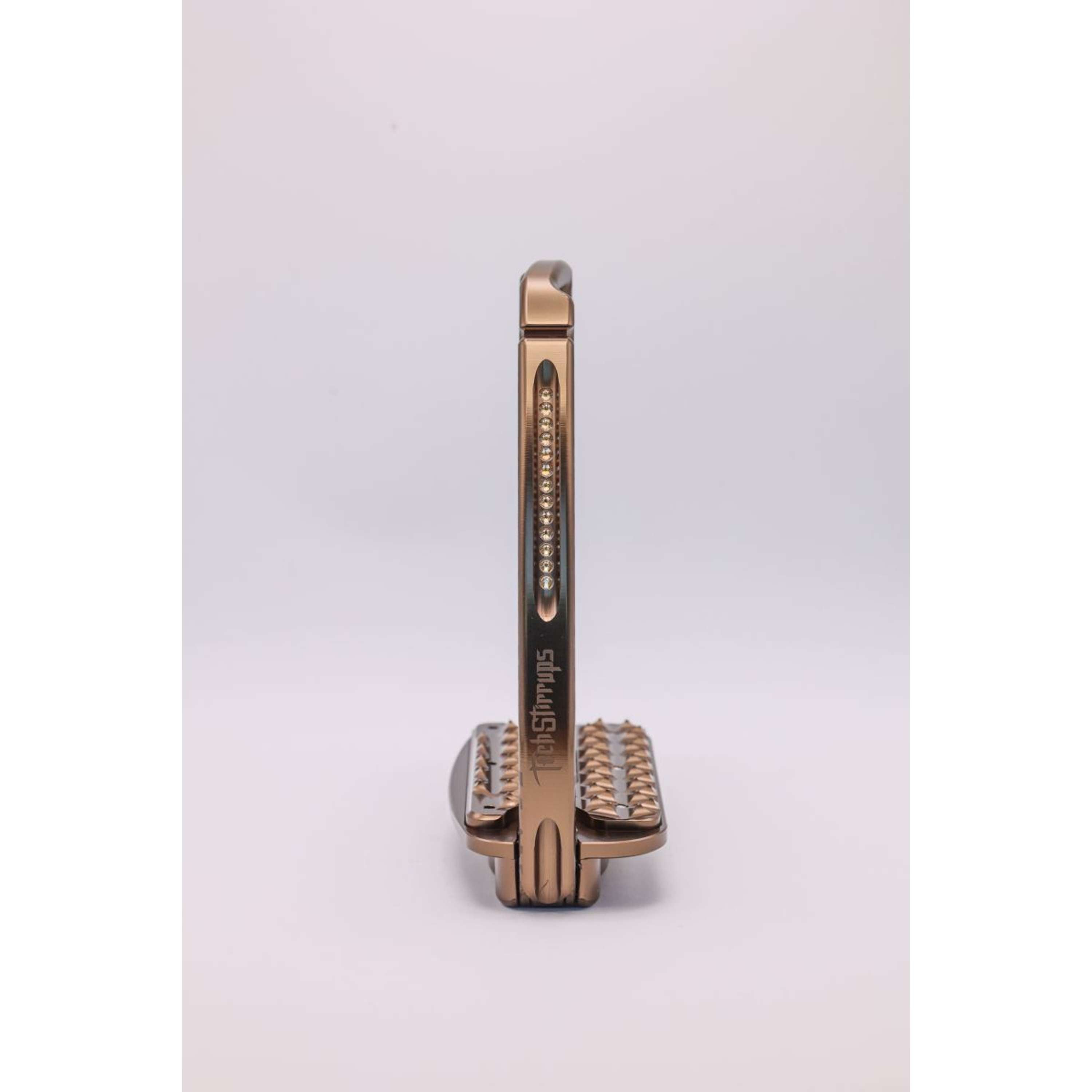 Tech Stirrups Staffe Venice Sloped EVO Leopard Rosegold