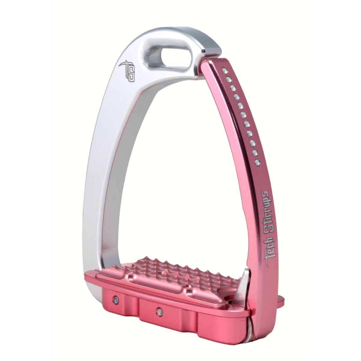 Tech Stirrups Staffe Venice Swarovski Kind Argento/Rosa