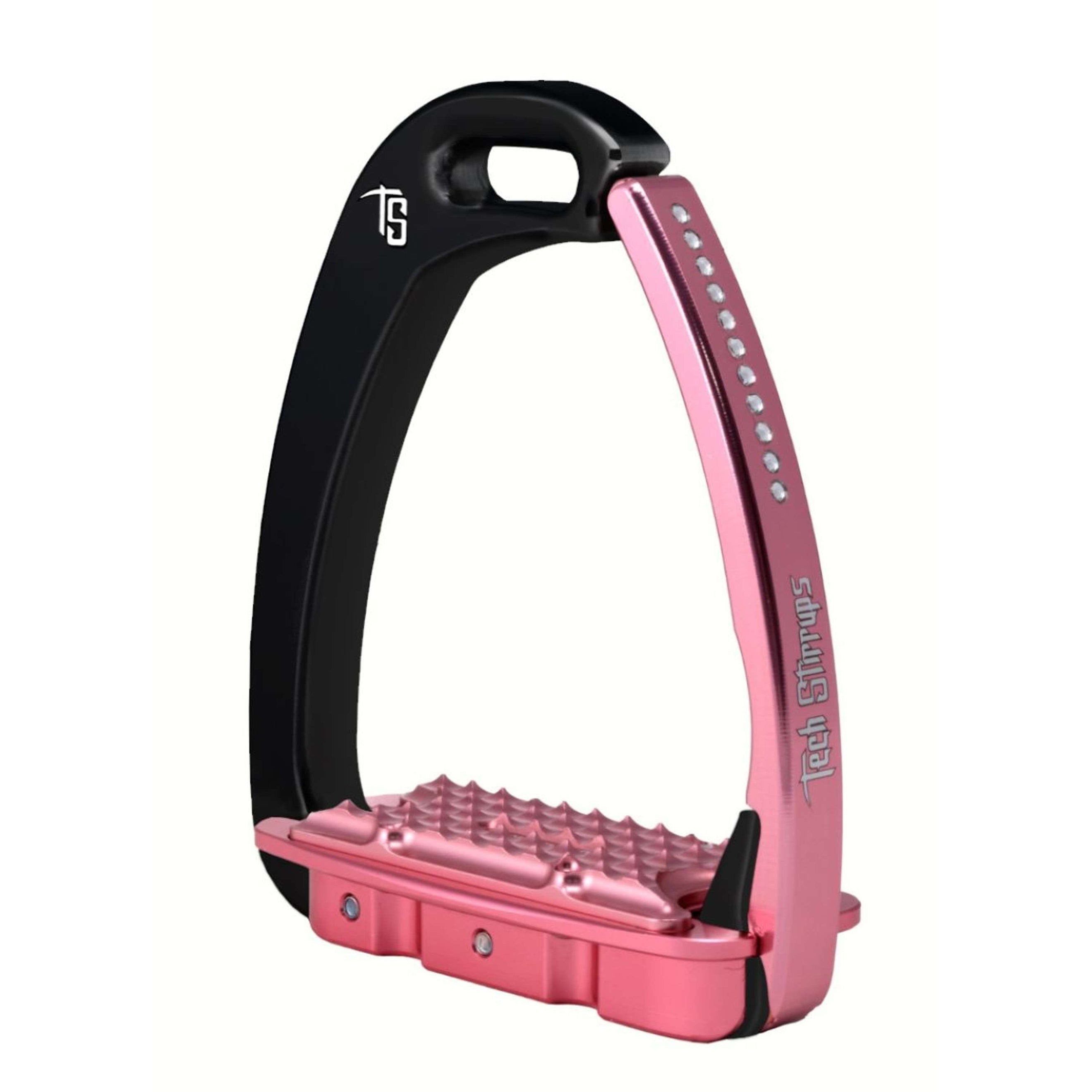 Tech Stirrups Staffe Venice Swarovski Kind Nero/Rosa