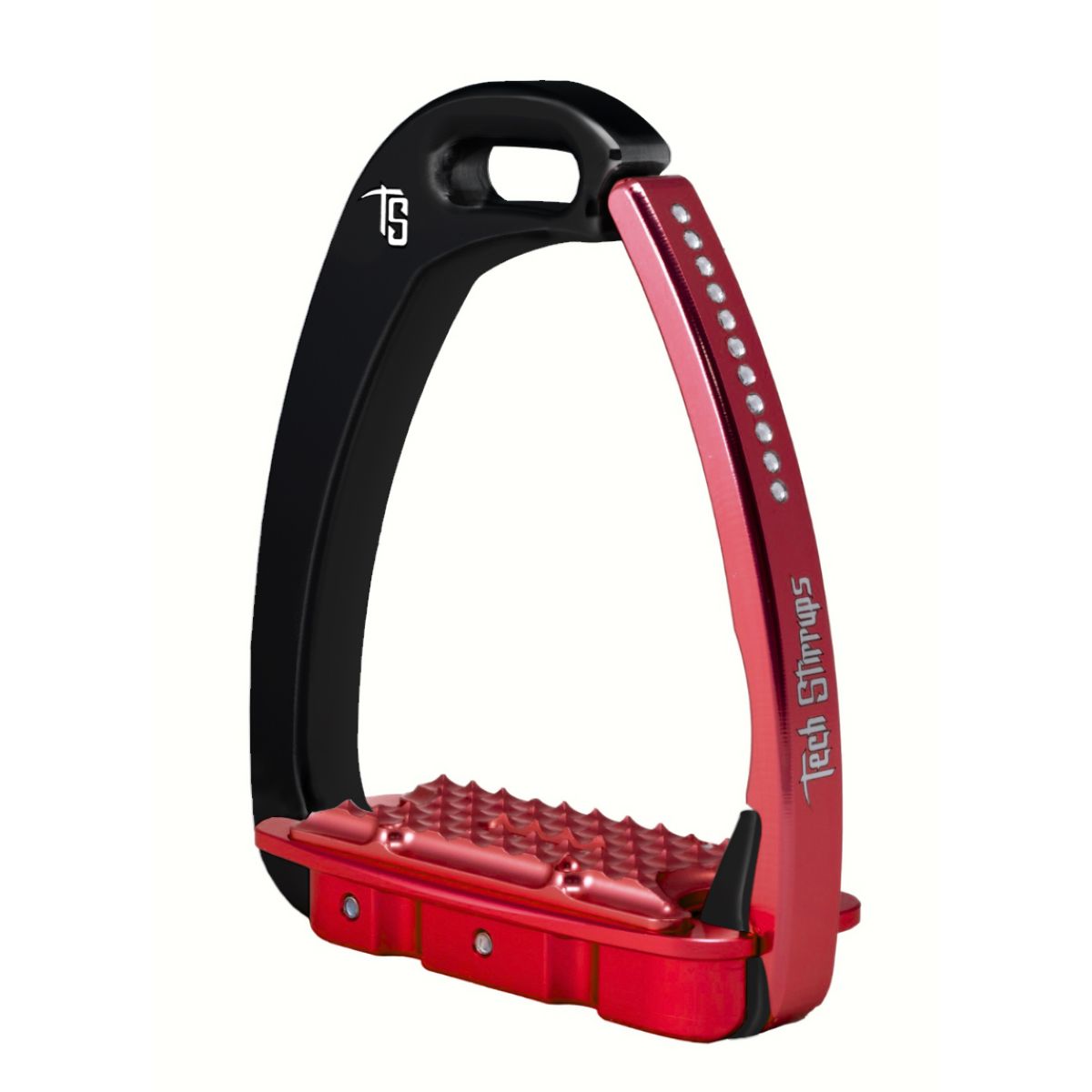 Tech Stirrups Staffe Venice Swarovski Kind Nero/Rosso