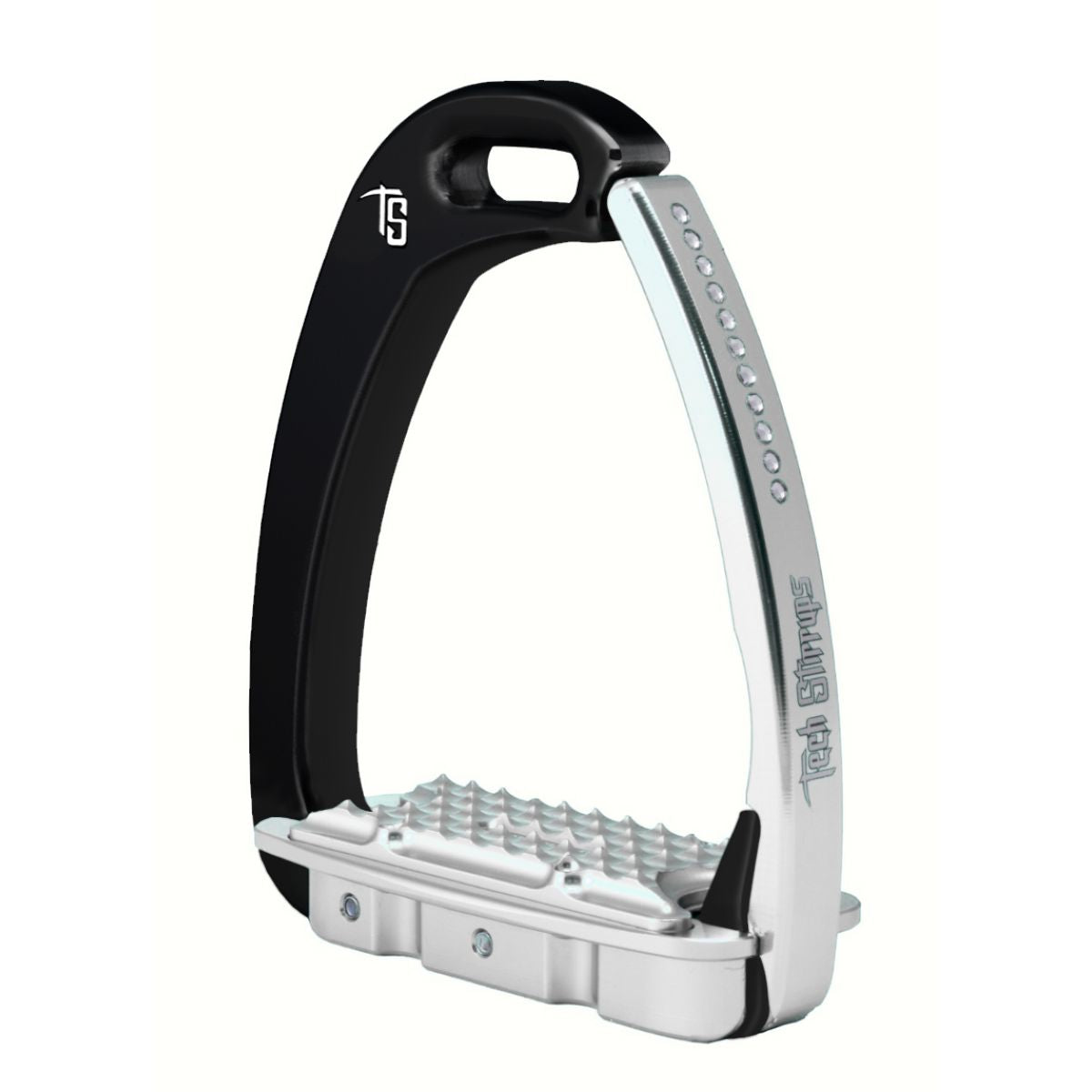 Tech Stirrups Staffe Venice Swarovski Kind Nero Argento