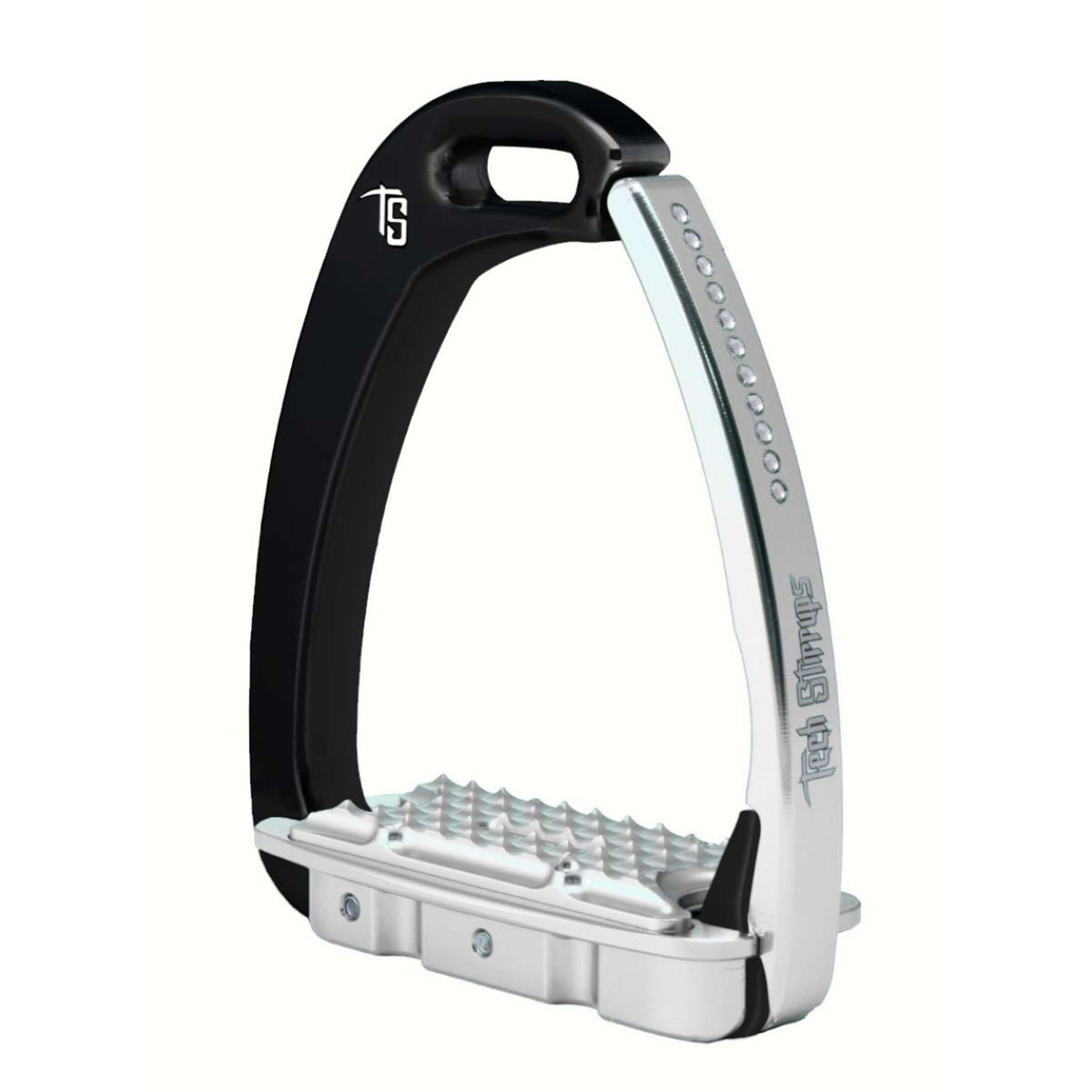 Tech Stirrups Staffe Venice Swarovski Kind Nero Argento