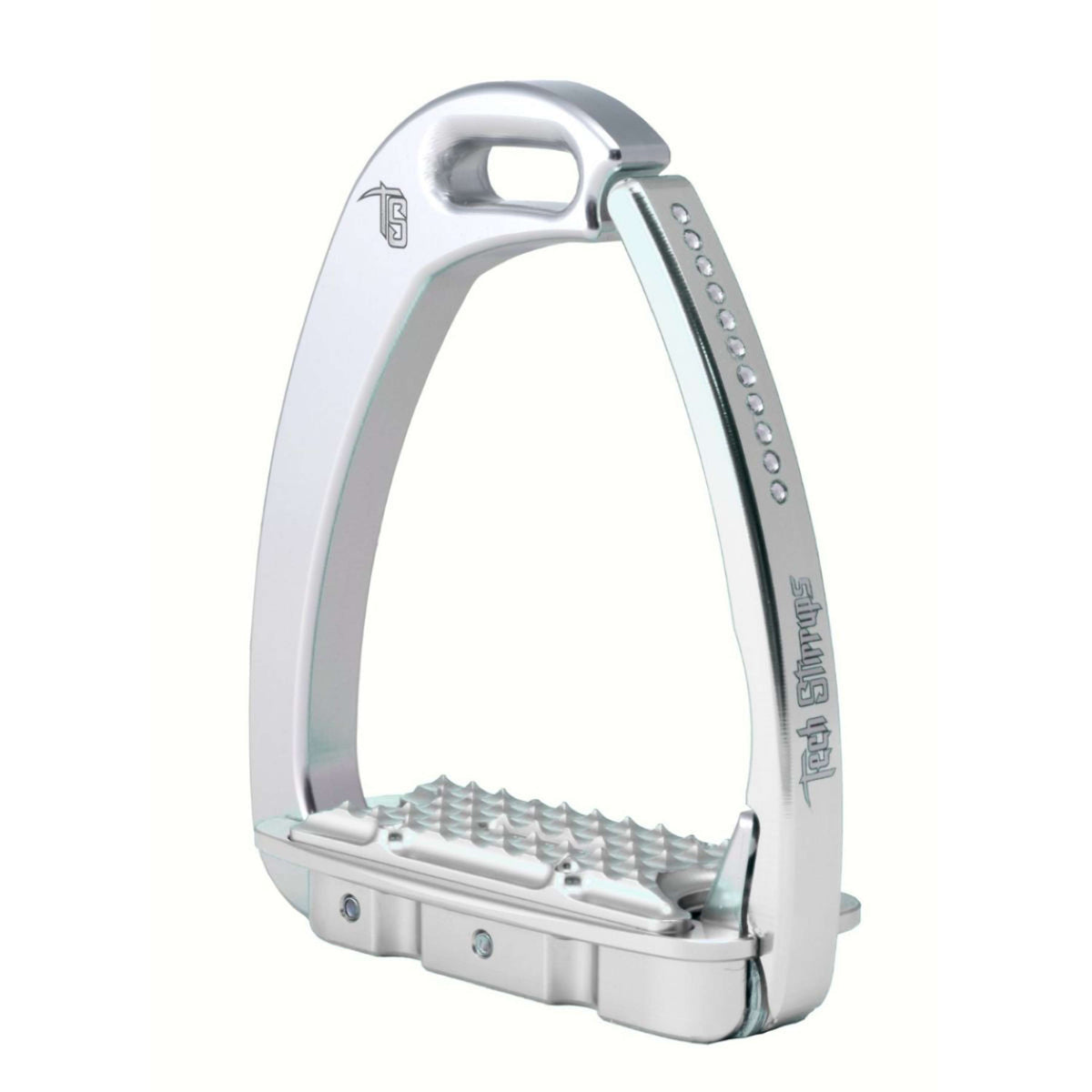 Tech Stirrups Staffe Venice Swarovski Kind Argento/Argento