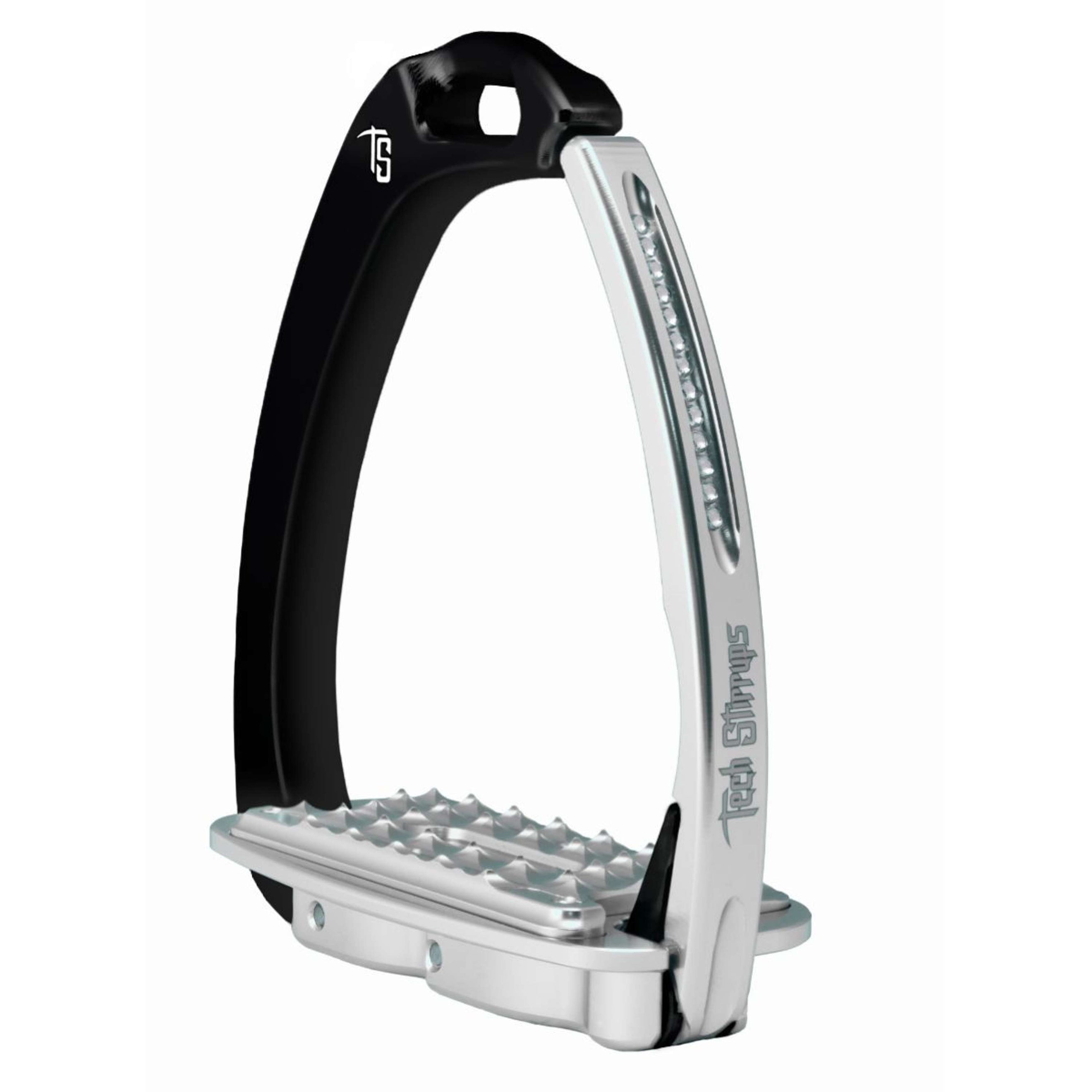 Tech Stirrups Staffe Venice Sloped Evo Swarovski Nero Argento