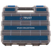 Trust scatola portaoggetti con borchie Blu