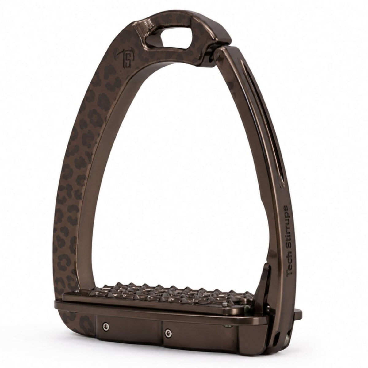 Tech Stirrups Staffe Venice Sloped EVO Leopard Brown