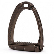 Tech Stirrups Staffe Venice Sloped EVO Leopard Brown