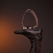 Tech Stirrups Staffe Venice Sloped EVO Leopard Brown