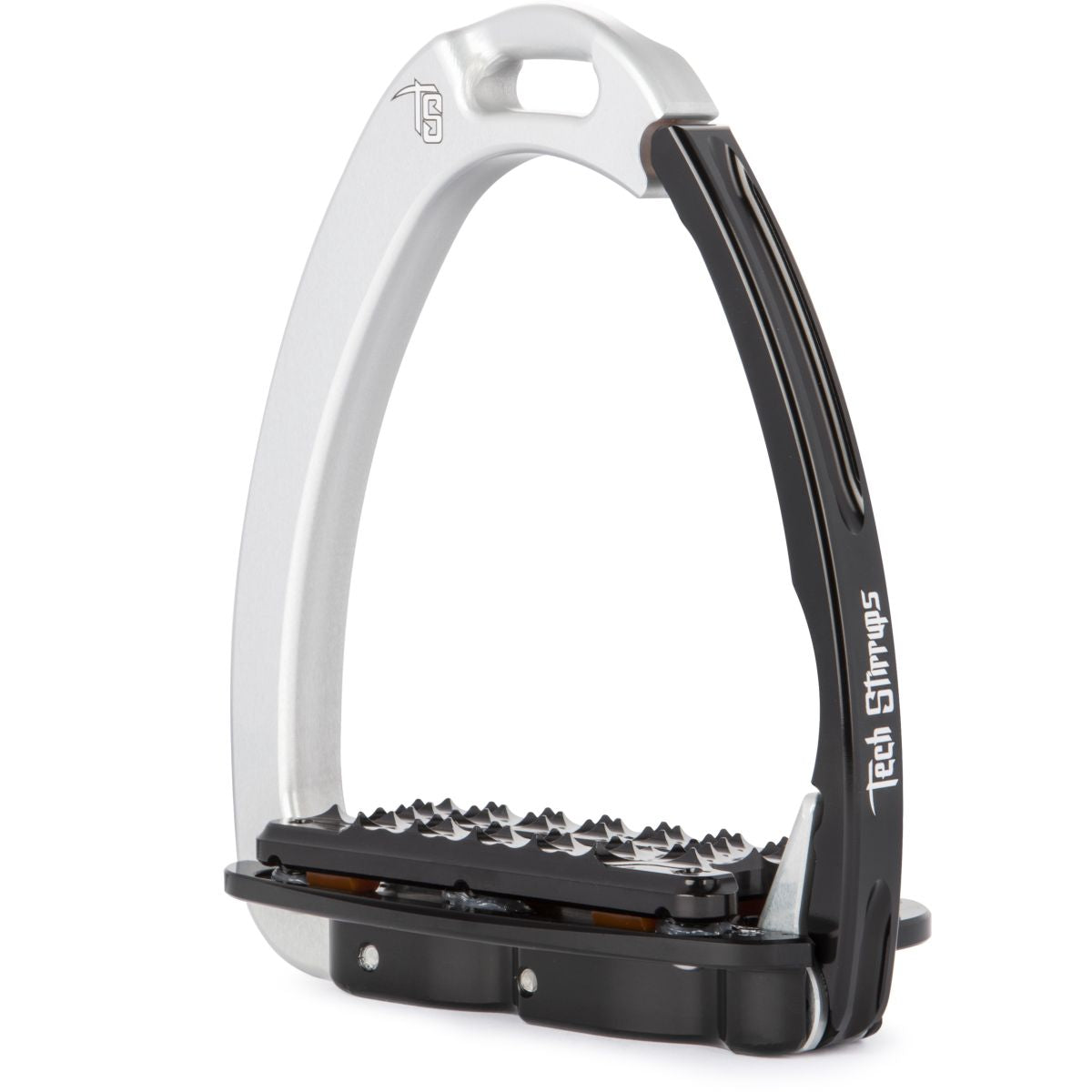 Tech Stirrups Staffe Venice Plus EVO Argento/Nero