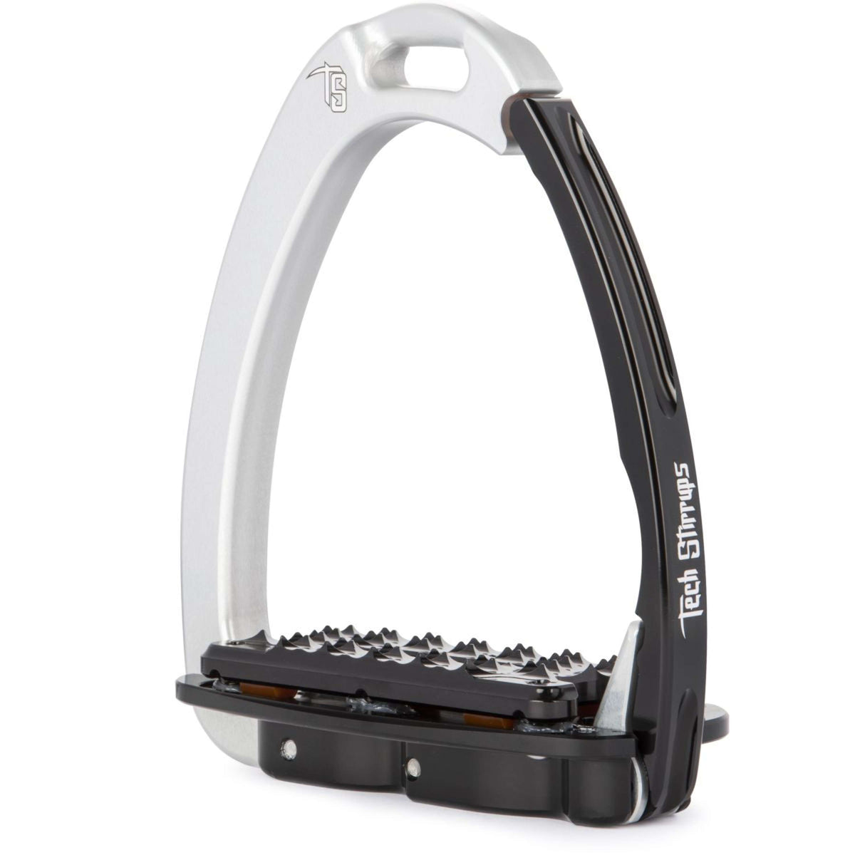 Tech Stirrups Staffe Venice Plus EVO Argento/Nero