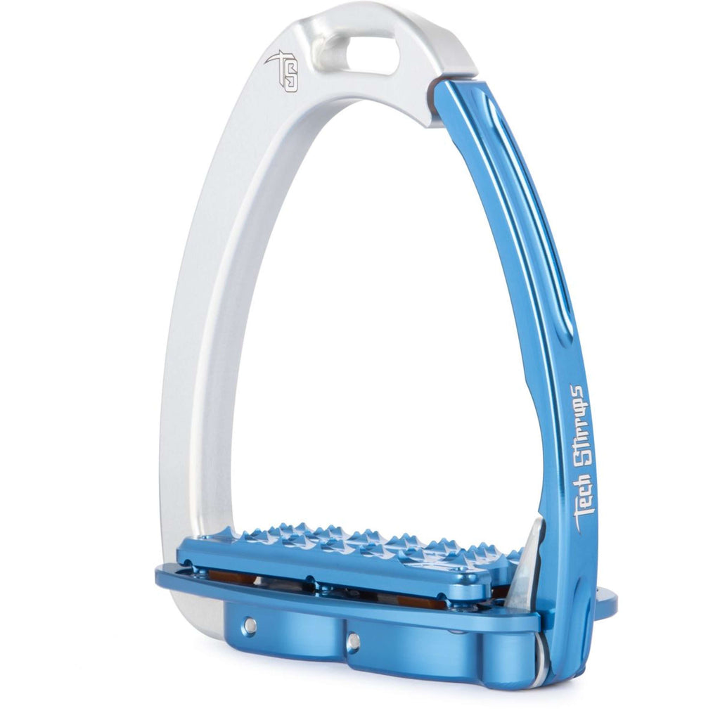 Tech Stirrups Staffe Venice Plus EVO Argento/Blu