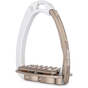 Tech Stirrups Staffe Venice Plus EVO Argento/Marrone
