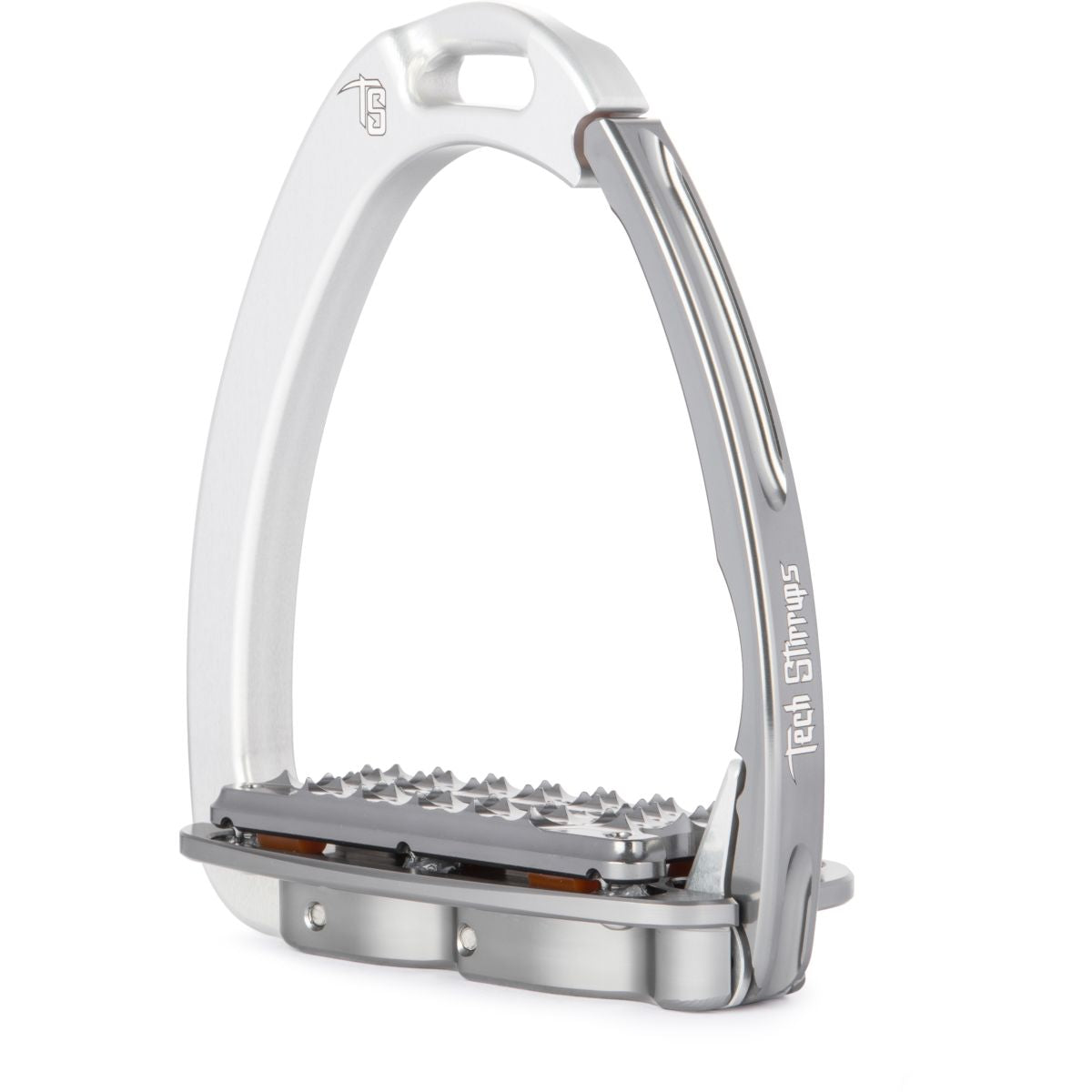 Tech Stirrups Staffe Venice Plus EVO Argento/Titanio