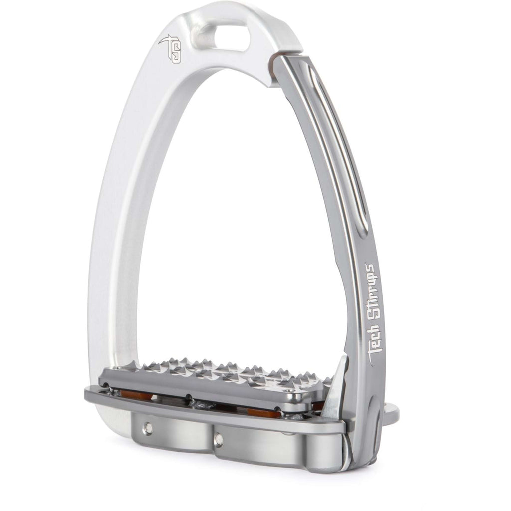 Tech Stirrups Staffe Venice Plus EVO Argento/Titanio