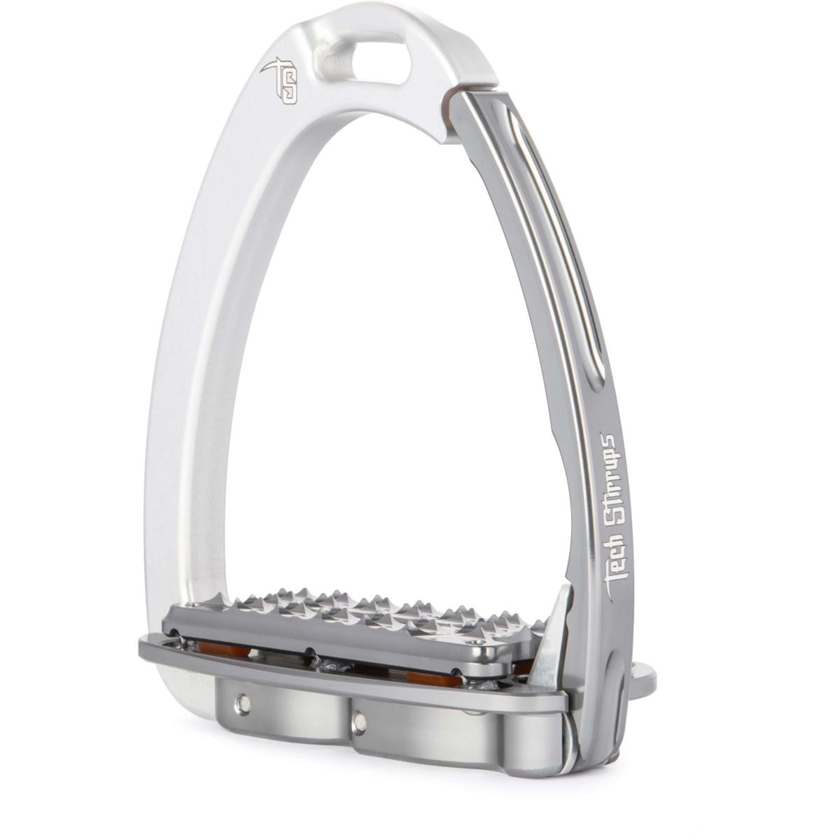 Tech Stirrups Staffe Venice Plus EVO Argento/Titanio