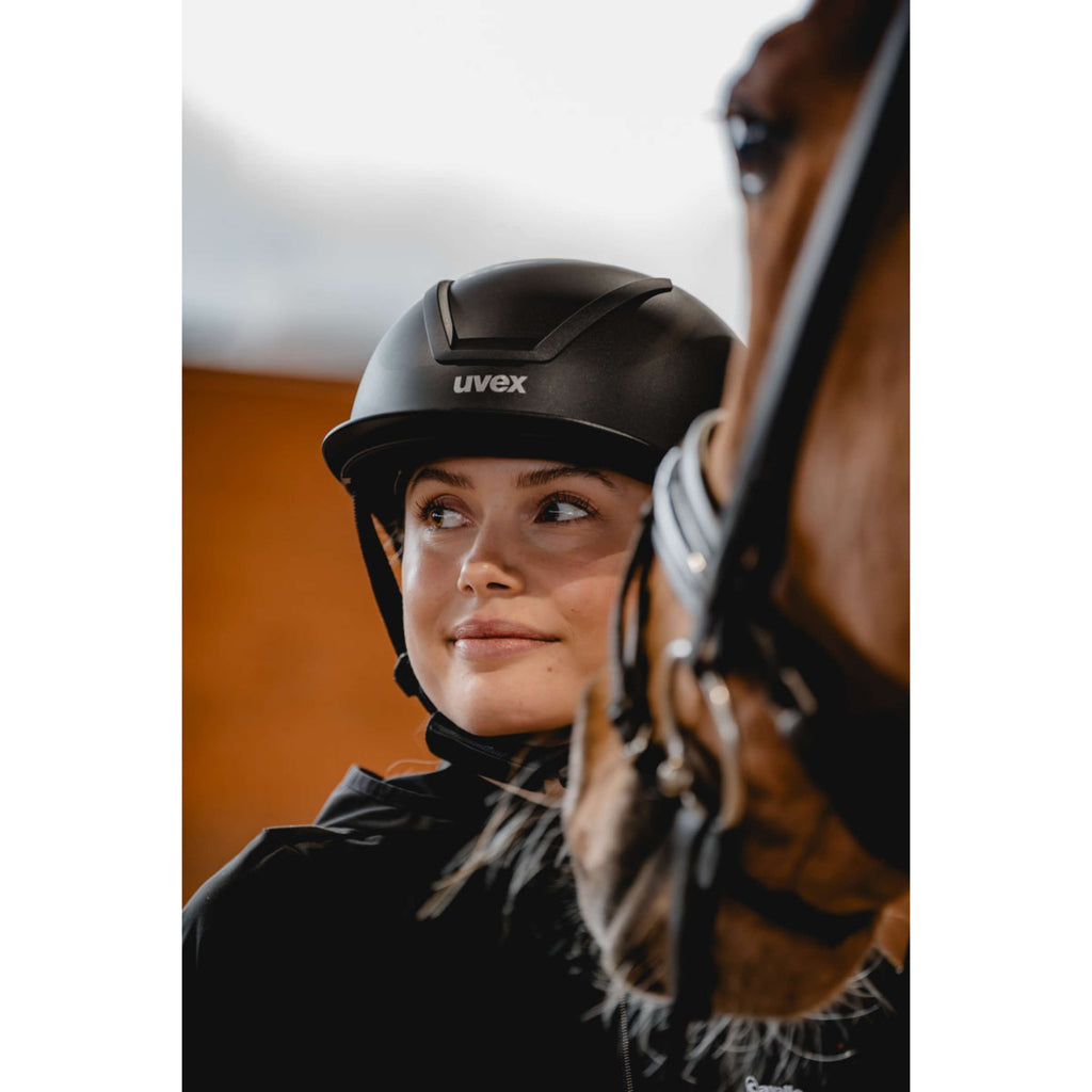 Uvex Cappellino Ixxo Active Nero opaco