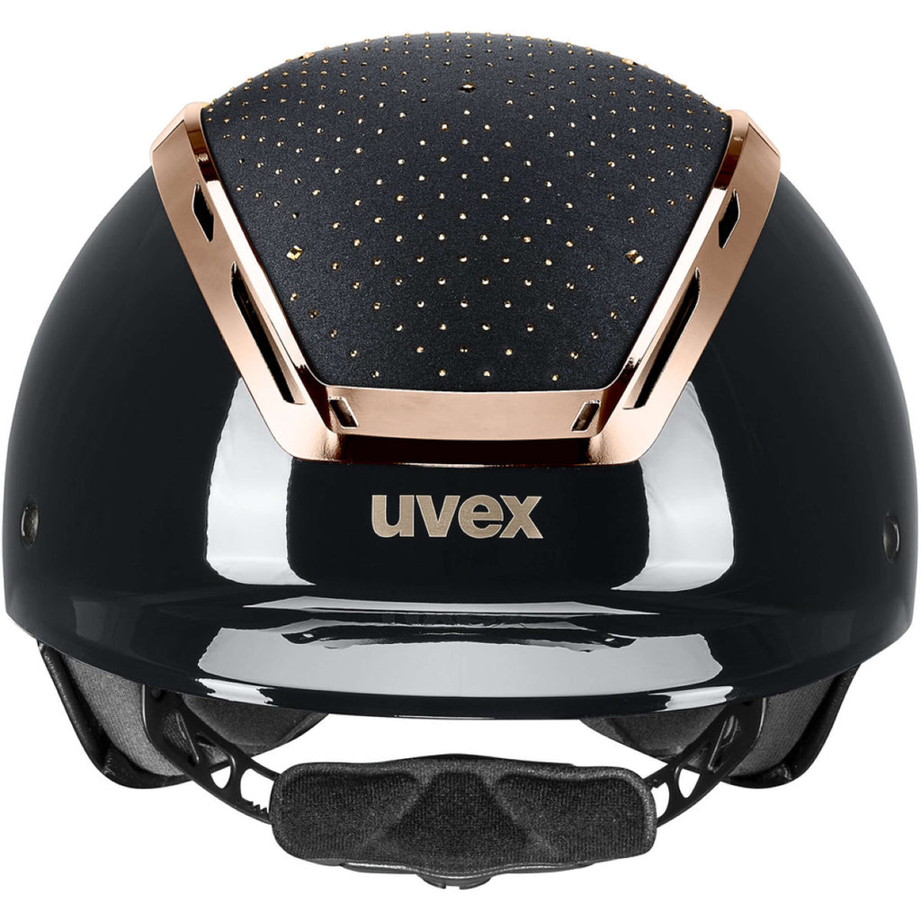 Uvex Cappellino Exxeed Glow Nero/Rosa