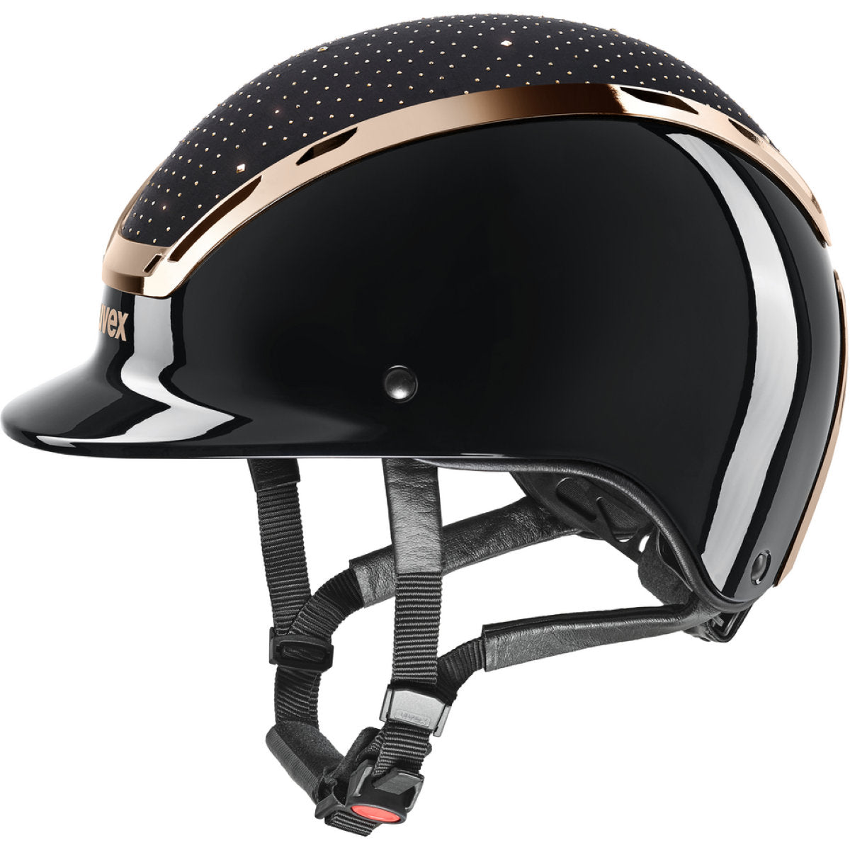 Uvex Cappellino Exxeed Glow Nero/Rosa