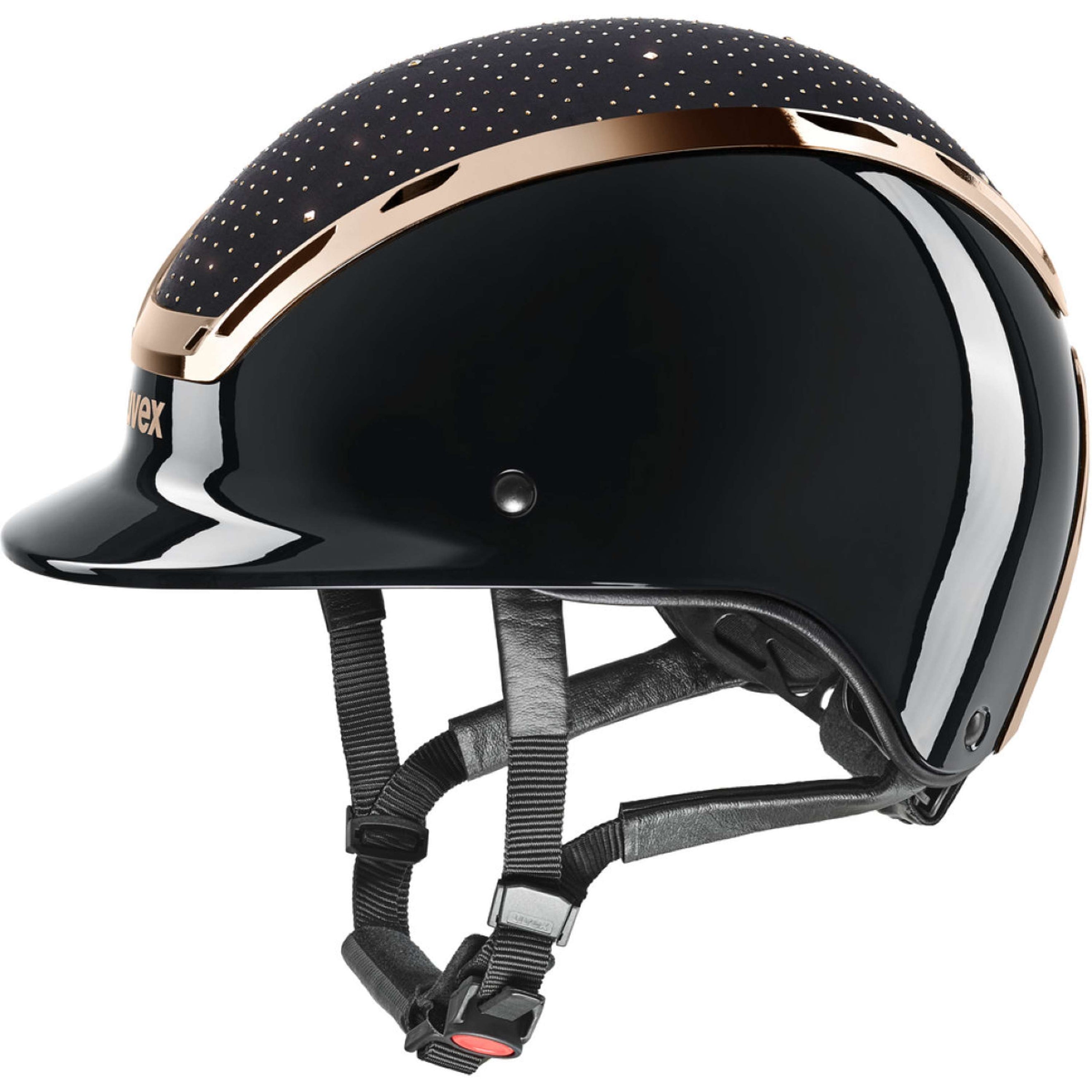 Uvex Cappellino Exxeed Glow Nero/Rosa