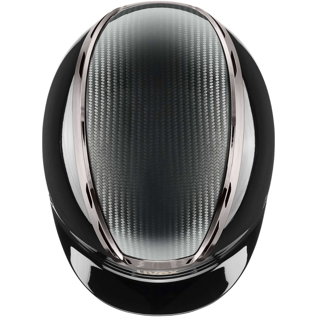 Uvex Cappellino Exxeed Ultimate Nero lucido