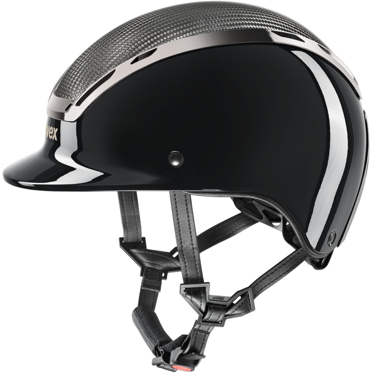 Uvex Cappellino Exxeed Ultimate Nero lucido
