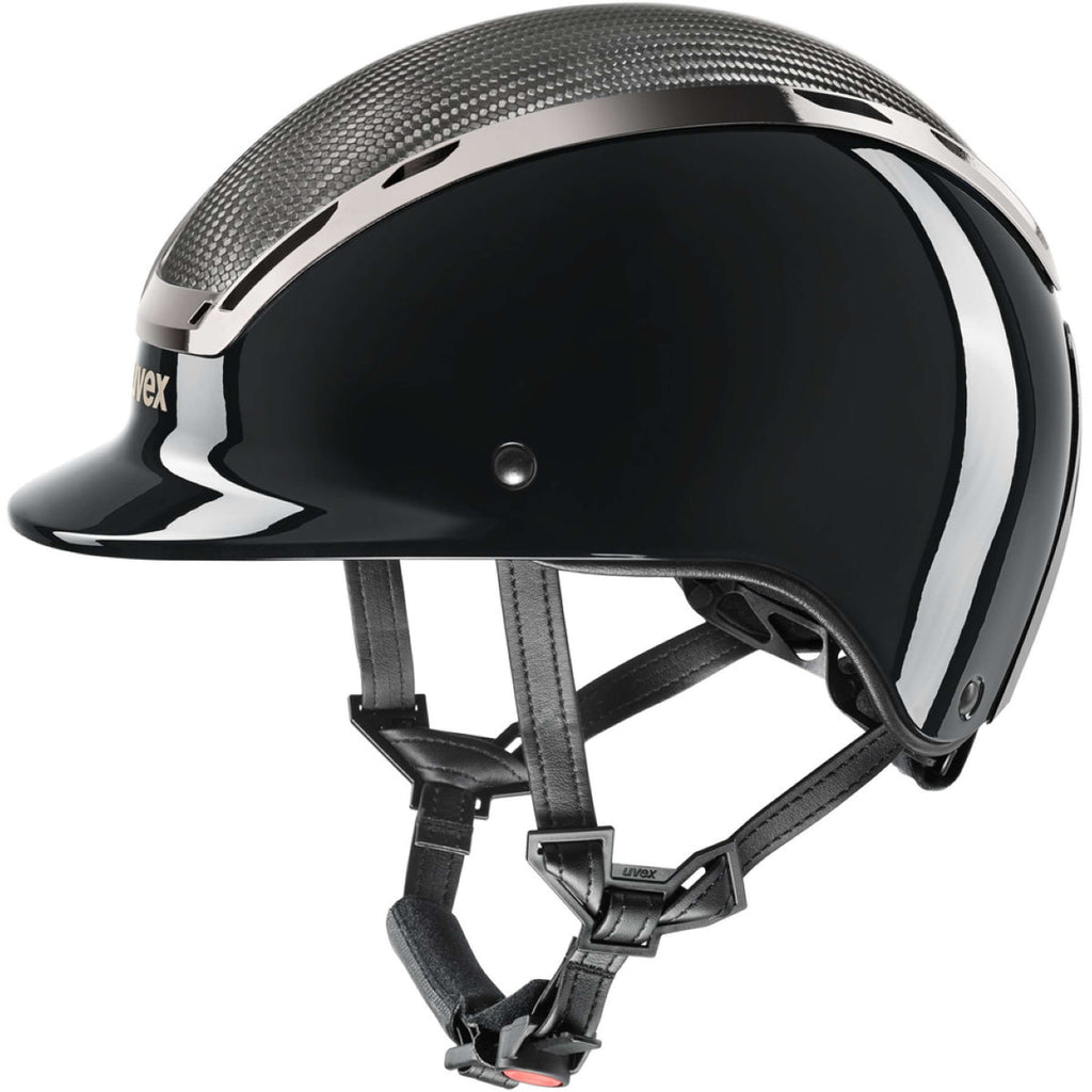 Uvex Cappellino Exxeed Ultimate Nero lucido