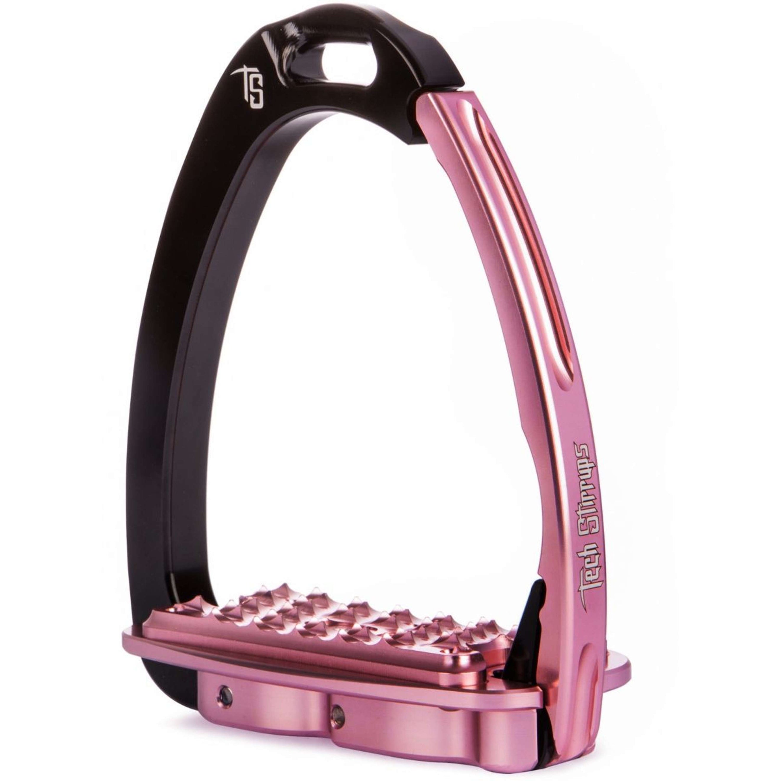Tech Stirrups Staffe Venice Sloped EVO Nero/Rosa
