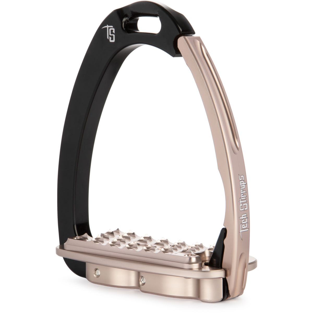 Tech Stirrups Staffe Venice Sloped EVO Nero/Oro rosa