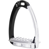 Tech Stirrups Staffe Venice Sloped EVO Nero Argento