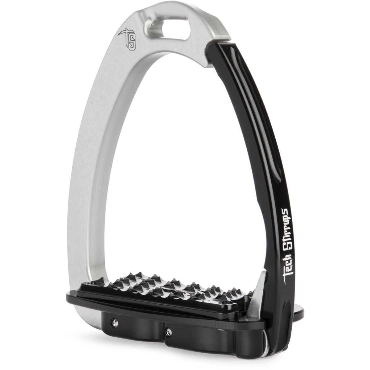 Tech Stirrups Staffe Venice Sloped EVO Argento/Nero