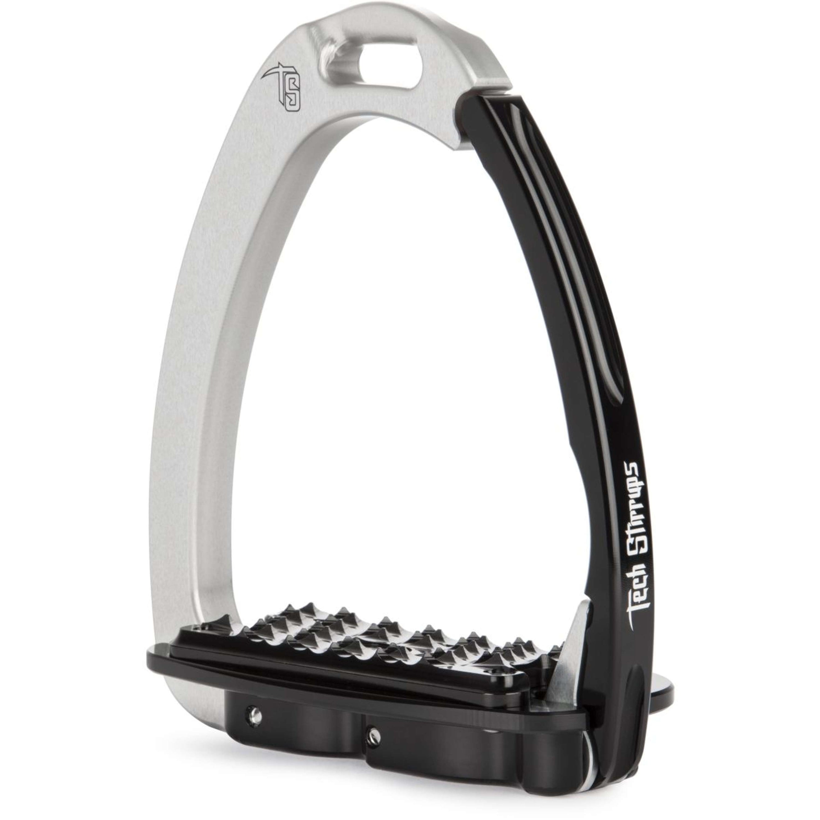 Tech Stirrups Staffe Venice Sloped EVO Argento/Nero