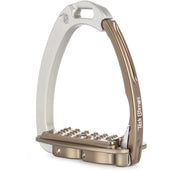 Tech Stirrups Staffe Venice Sloped EVO Argento/Marrone