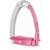 Tech Stirrups Staffe Venice Sloped EVO Argento/Rosa