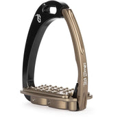 Tech Stirrups Staffe Venice Sloped Nero/Marrone