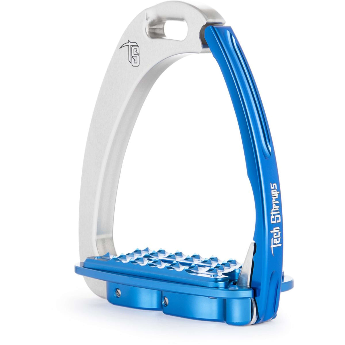 Tech Stirrups Staffe Venice Sloped Argento/Blu