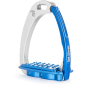 Tech Stirrups Staffe Venice Sloped Argento/Blu