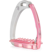 Tech Stirrups Staffe Venice Sloped Argento/Rosa
