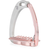 Tech Stirrups Staffe Venice Sloped Argento/Rosa