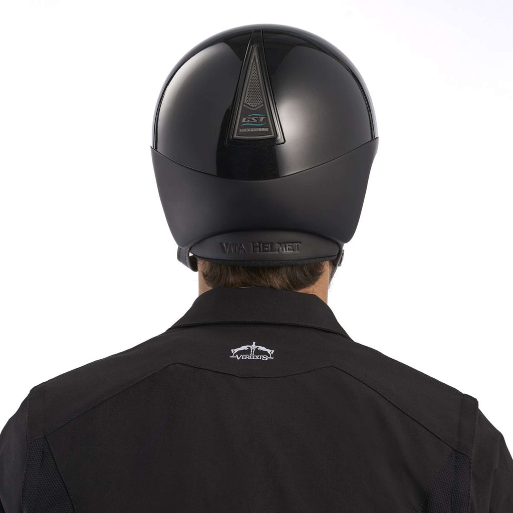 Veredus Casco da equitazione Vita Lacca Nera