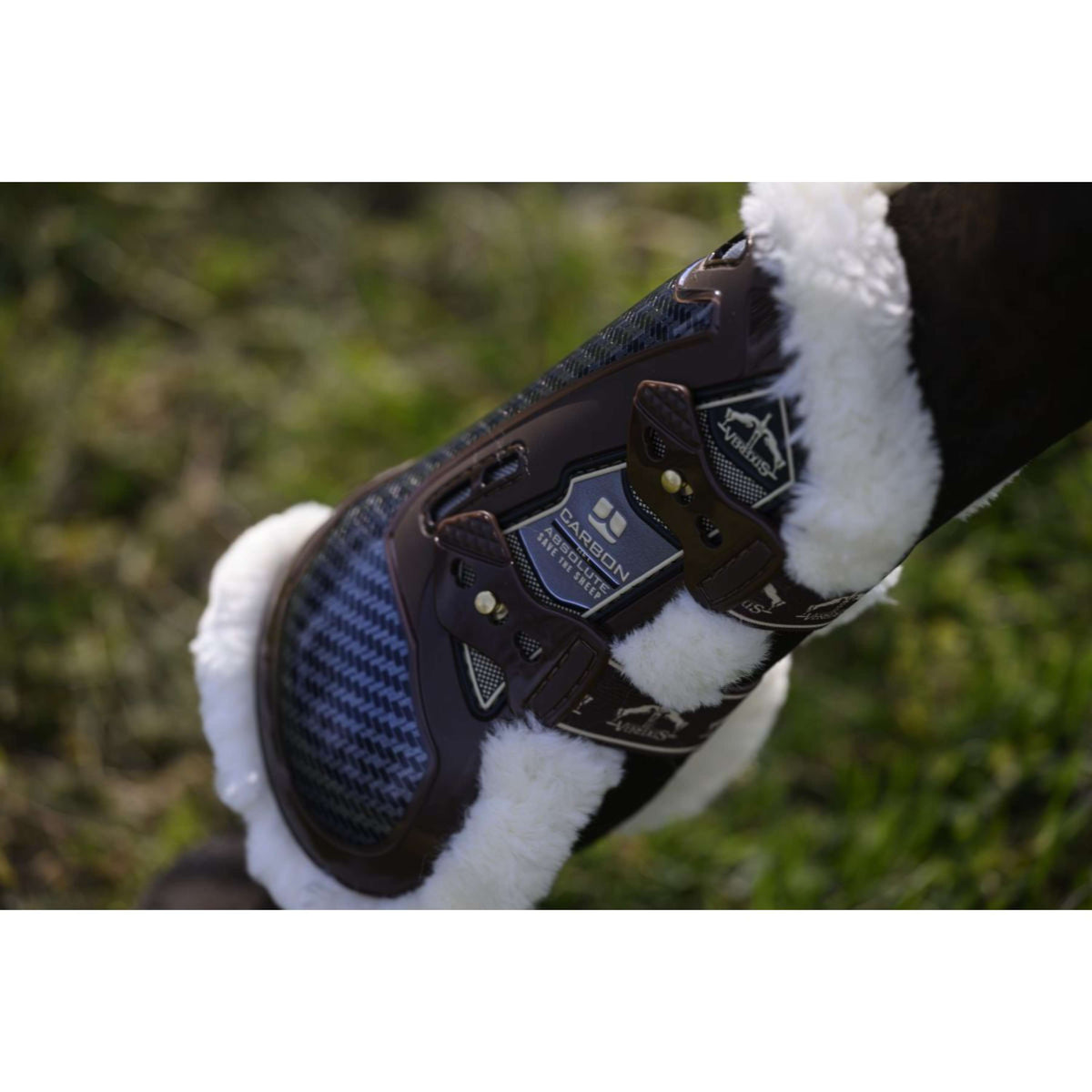 Veredus Stinchiere Carbon Gel Absolute Save the Sheep Front Marrone