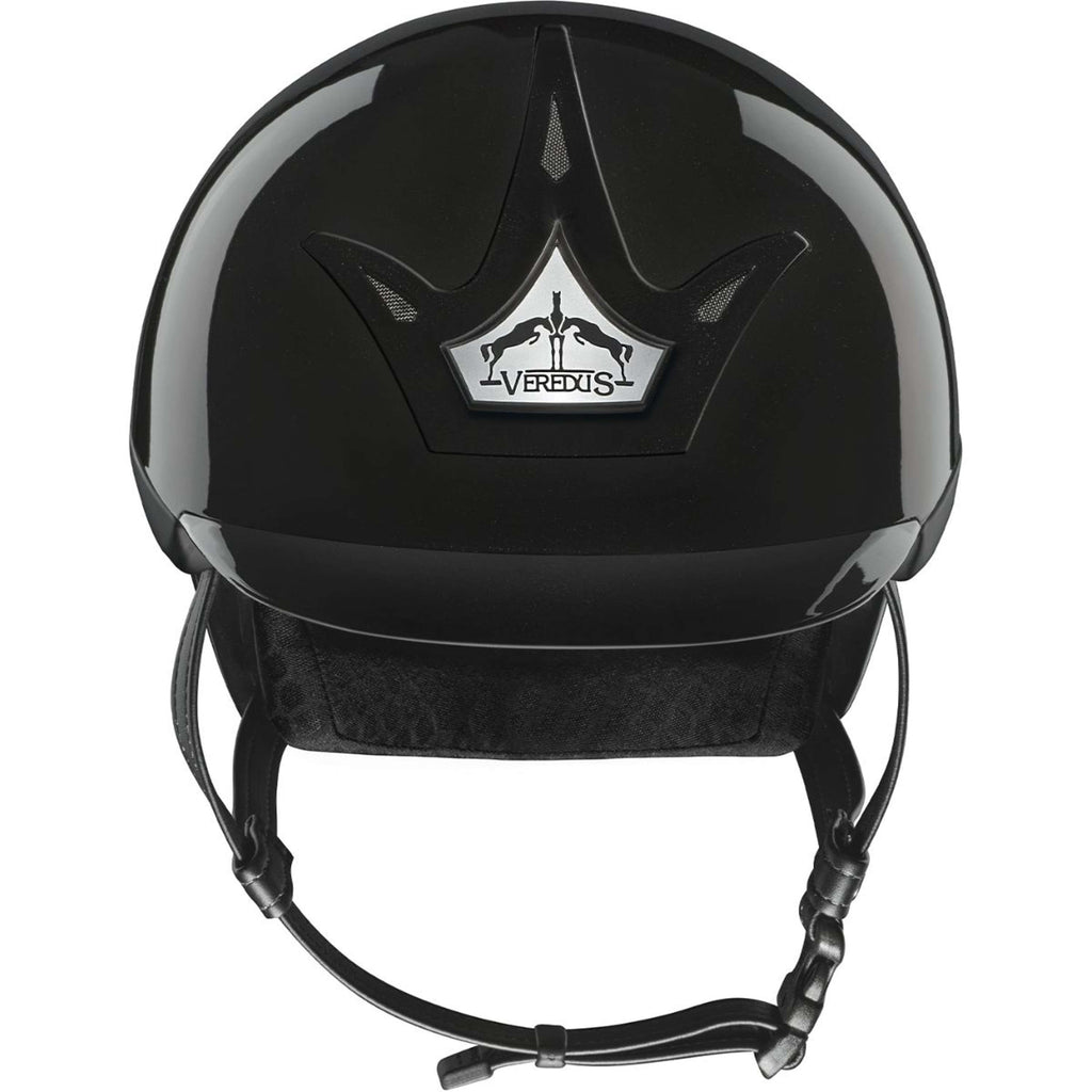 Veredus Casco da equitazione Vita Lacca Nera