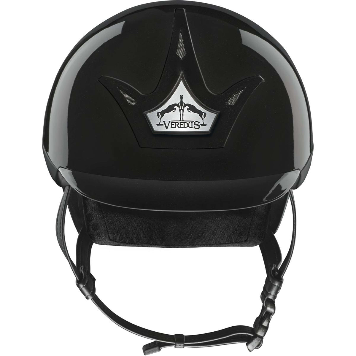 Veredus Casco da equitazione Vita Lacca Nera