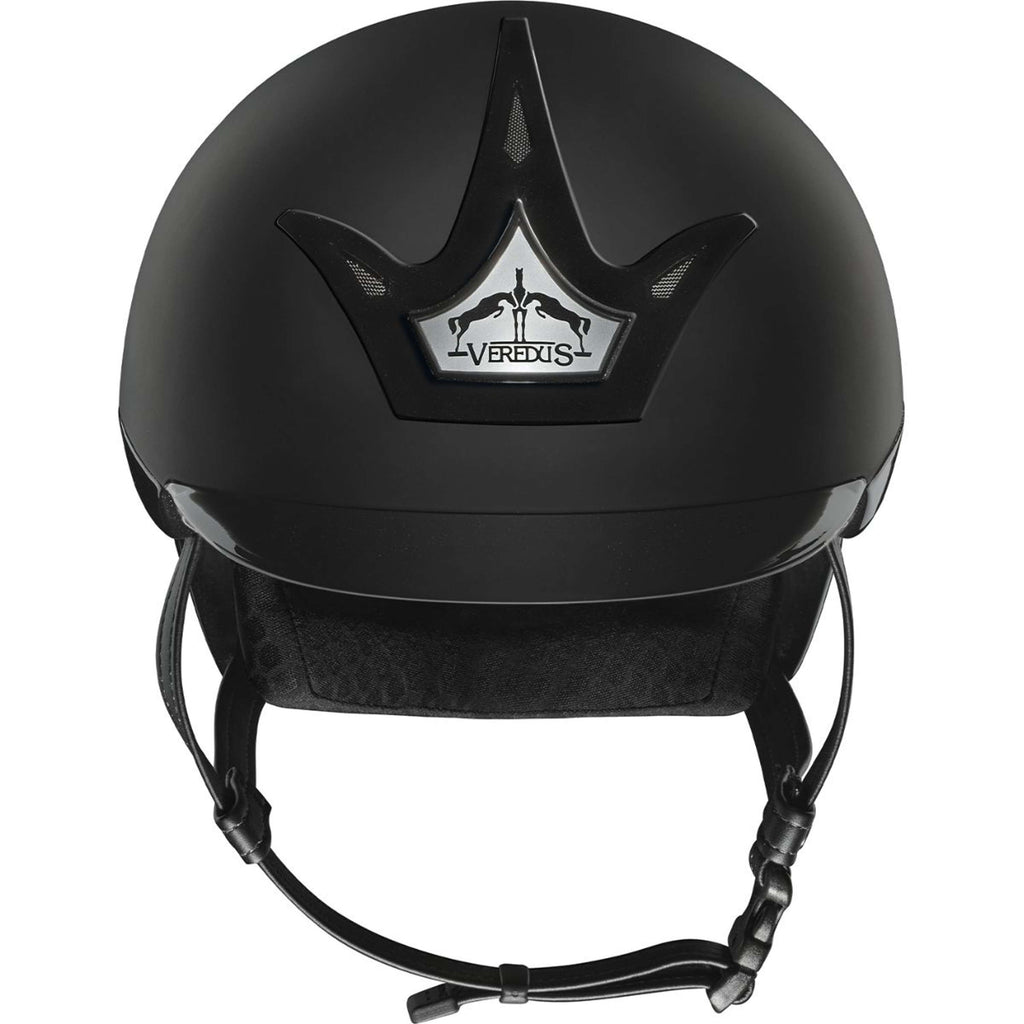 Veredus Casco da equitazione Vita Nero opaco