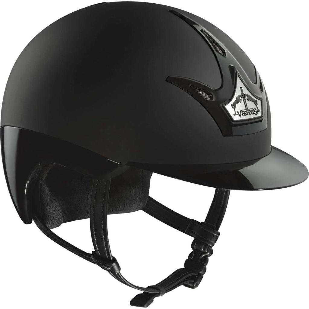 Veredus Casco da equitazione Vita Nero opaco