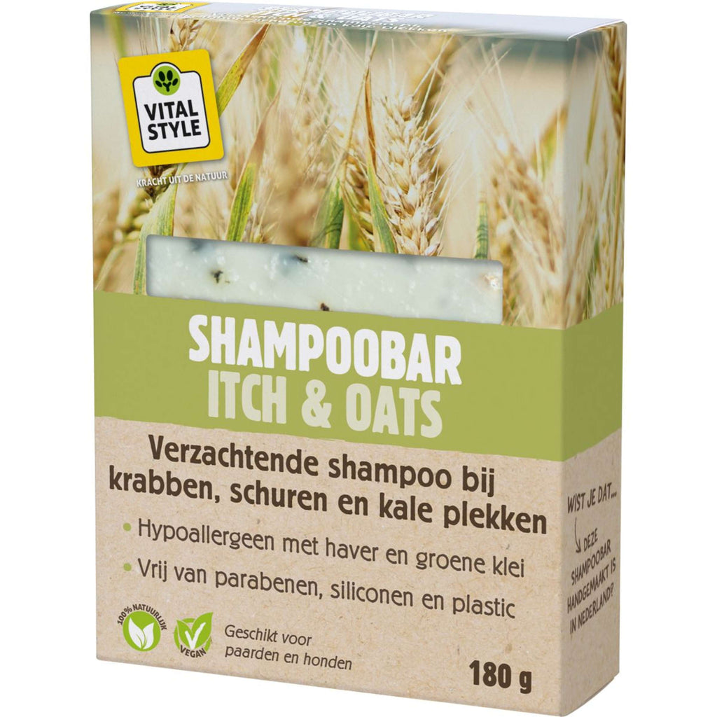 Vitalstyle Barra di Shampoo Itch & Oats